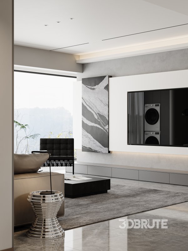 living room dining room bedroom Image 6