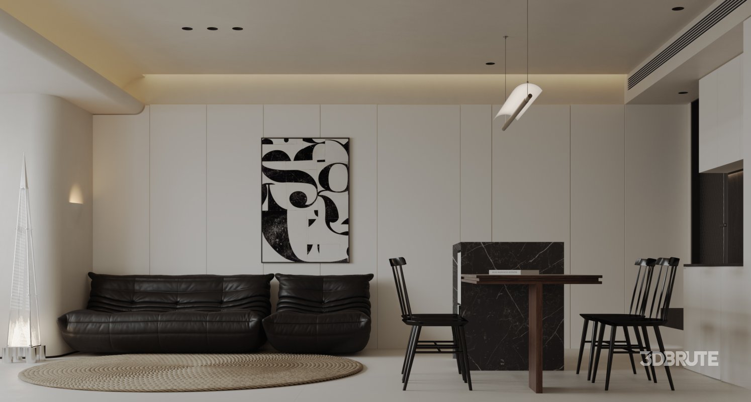 living room dining room Image 1