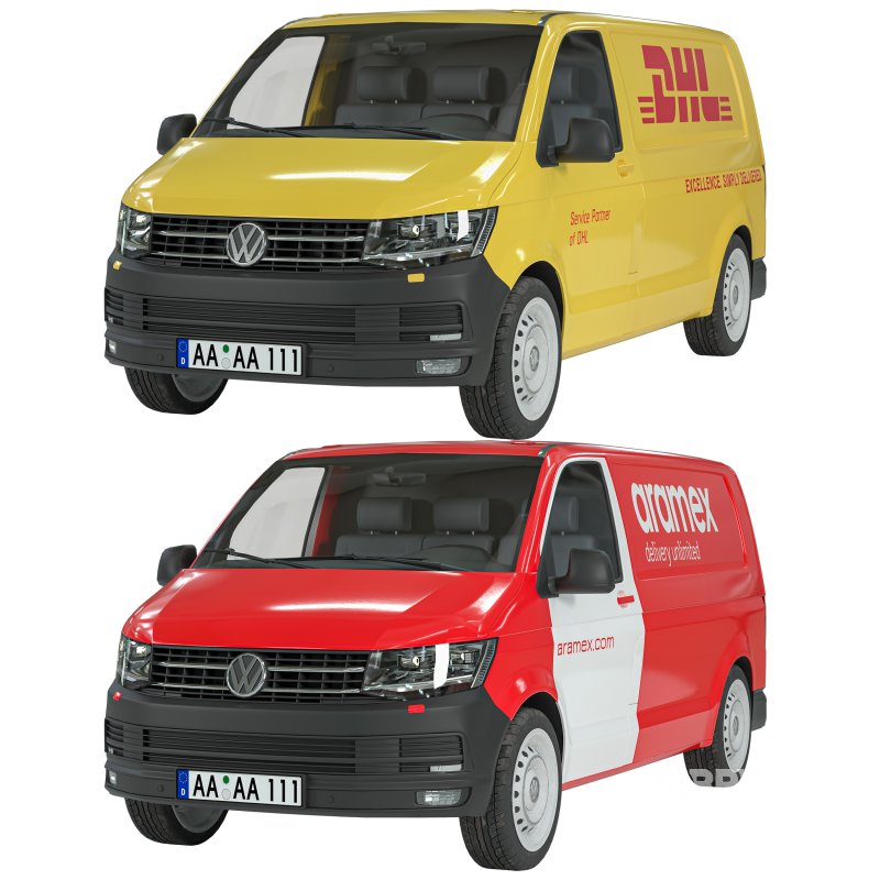 DHL and Aramex_ Post Van Image 6