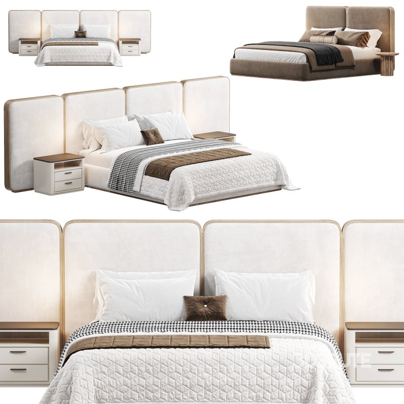 GEM UPHOLSTERED KING QUEEN BED by adrianahoyos Image 2