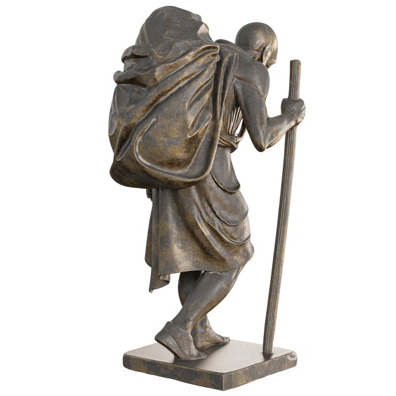 Ancient Wanderer Statue Image 1
