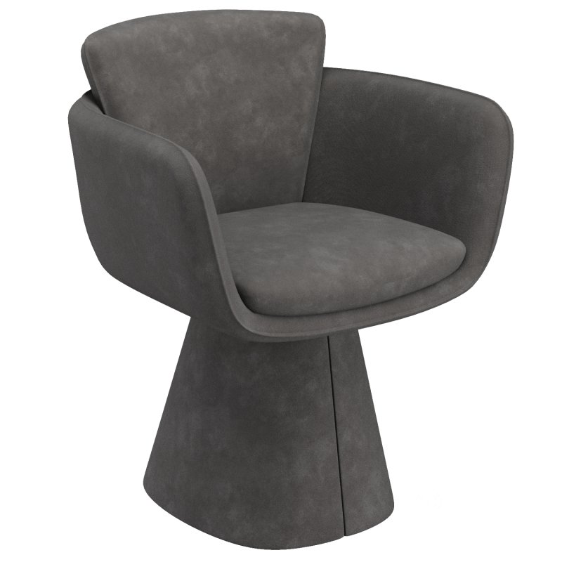 Rune Swivel Dining Chair Beige Image 2