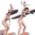 Woman with Paddle Board 05 Poses - Thumbnail 4