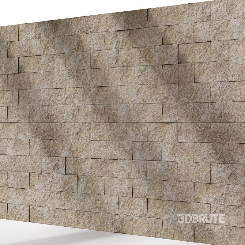 Split Face Travertine 01 (Seamless) Image 4
