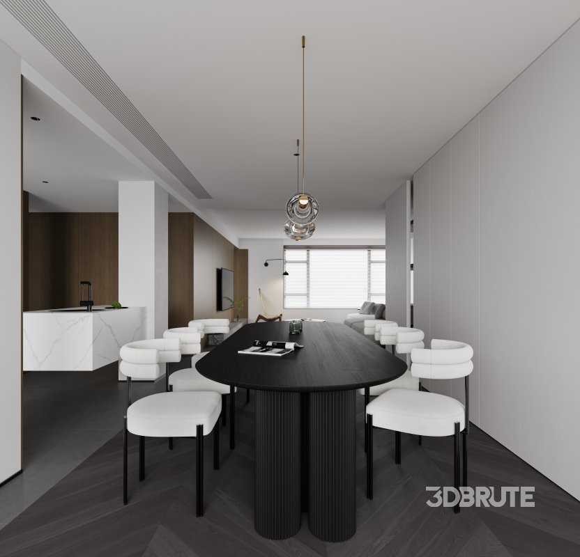 living room dining room Image 4