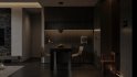 Modern living room and dining room interior scene - Thumbnail 1