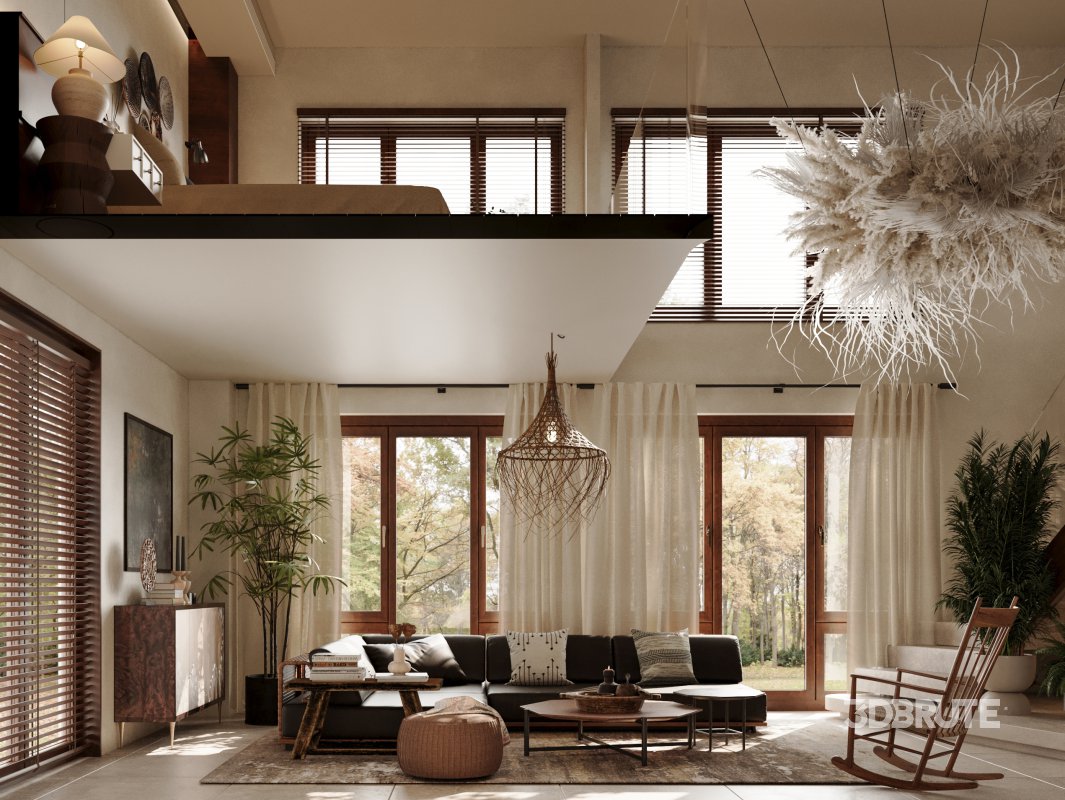 Wabi-sabi living room dining room bedroom Image 2