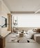 Modern living room and dining room interior scene - Thumbnail 6