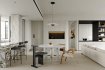 Modern living room and dining room interior scene - Thumbnail 6