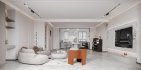 Modern living room and dining room kitchen interior scene - Thumbnail 1