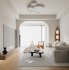Modern living room and dining room interior scene - Thumbnail 3