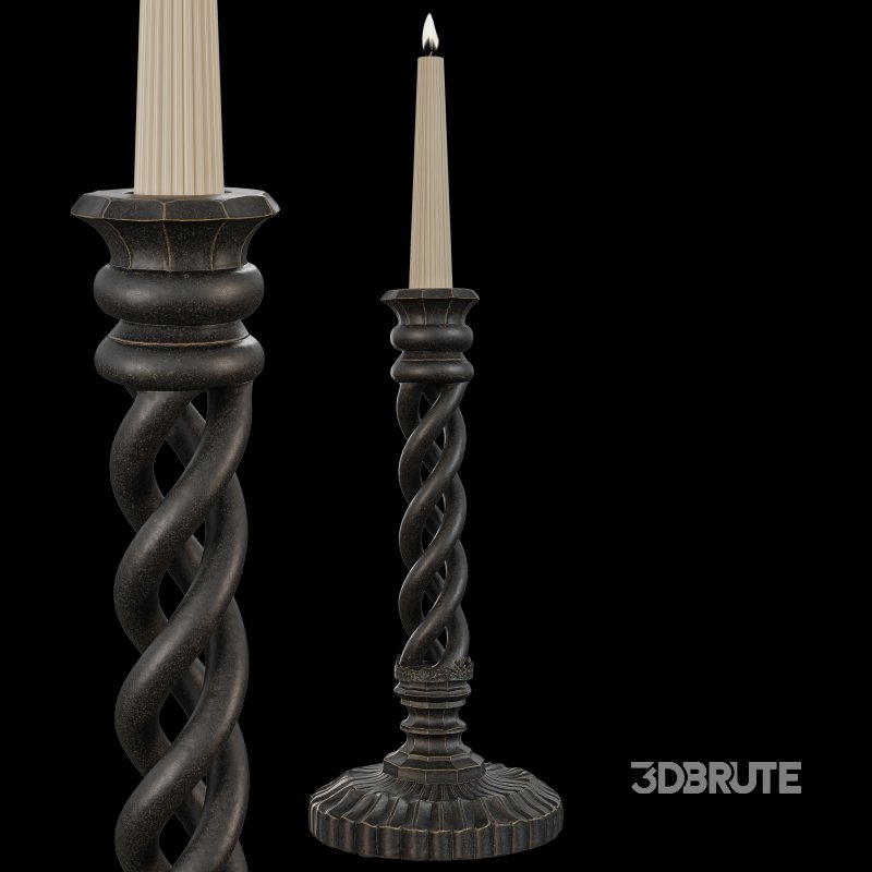 decorative candlestick holder Image 5