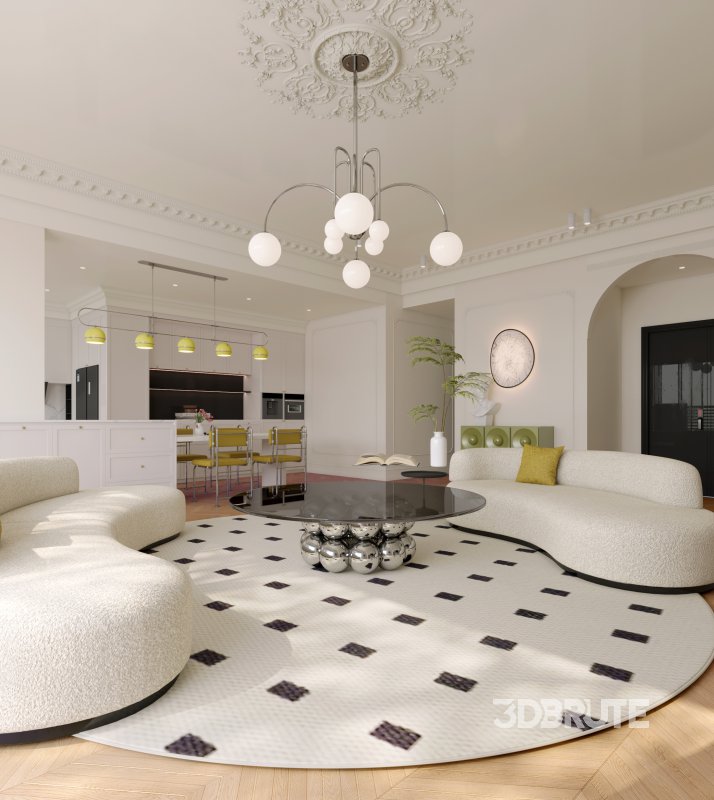 living room dining room Image 4