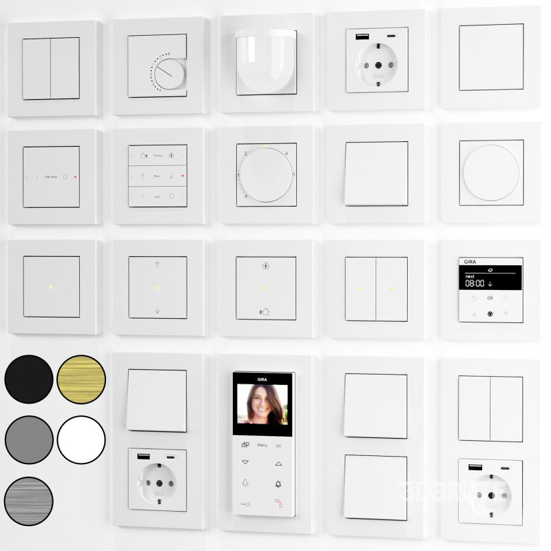 GIRA switches and sockets collection Image 4