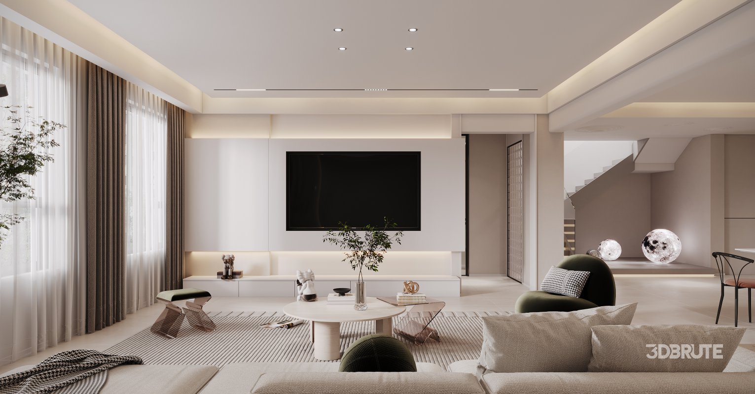 living room dining room Image 4