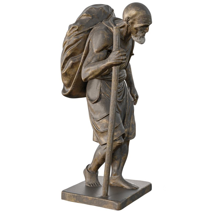 Ancient Wanderer Statue Image 4