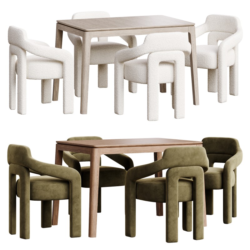 nord_chair_and_Mildford_table Image 1