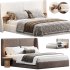 Soft headboard XL Jolien Bed by laredoute - Thumbnail 1