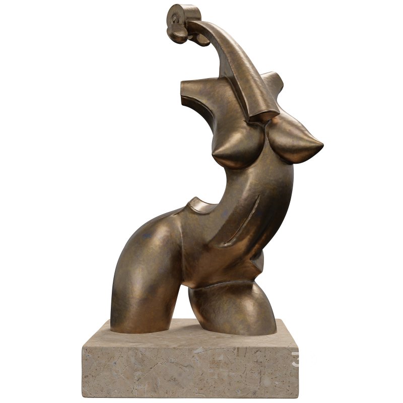 Antique cppper statue Image 5