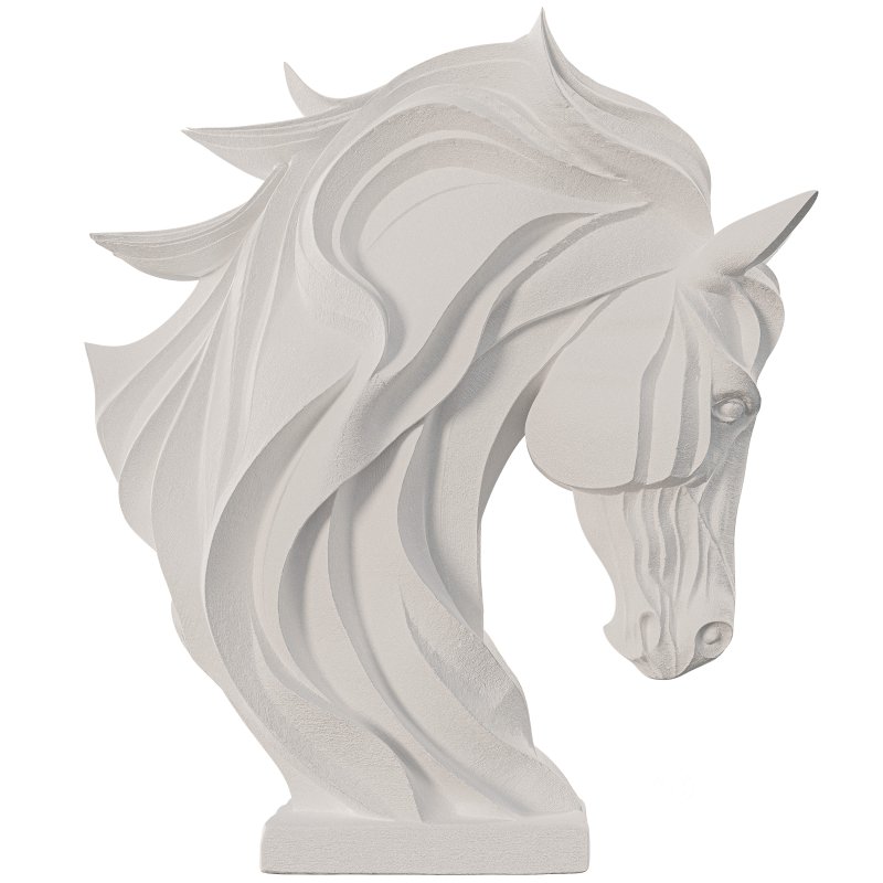Horse Head Statue Image 6