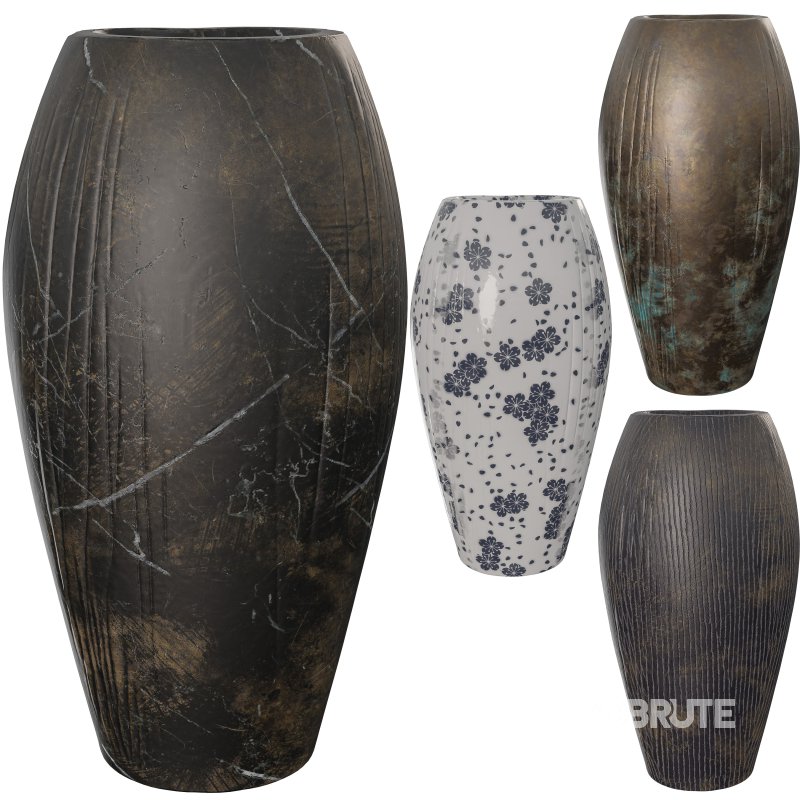 4 Type Material Butt Pot Image 3