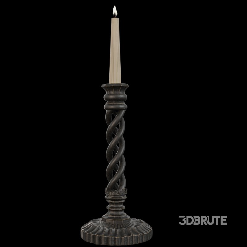decorative candlestick holder Image 1