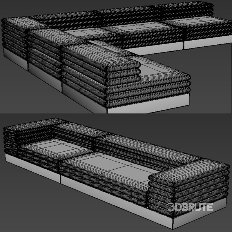 Acamante Modular Fabric Empress position Sofa By La Cividina01 Image 4
