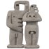 Abstract Primitive Couple Sculpture - Thumbnail 4