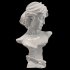 Neoclassical Woman Marble Bust - Thumbnail 5