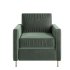 Brett Jade Green Velvet Sofa - Thumbnail 1