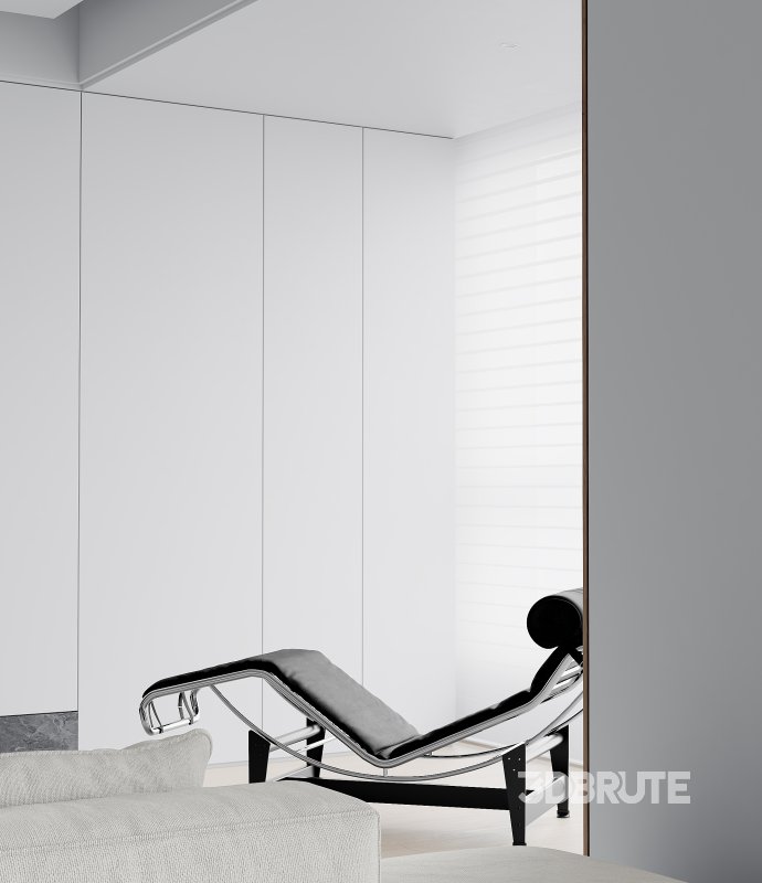 Modern living room and dining room interior scene Image 3