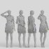 Woman With Skirt in 04 Poses - Thumbnail 5