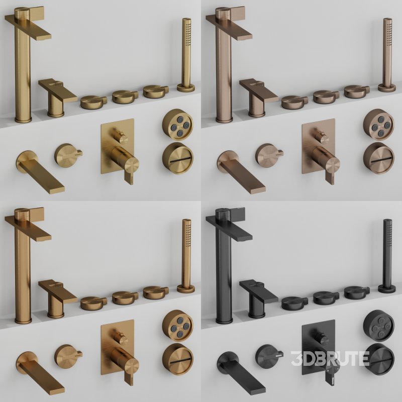 Ritmonio DOT 316 bathroom faucet collection Image 2