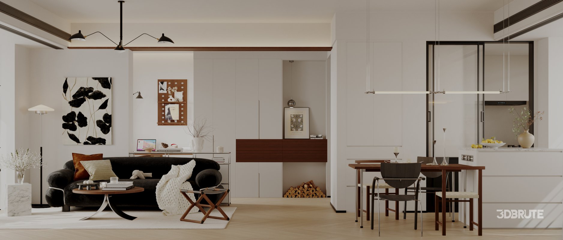 living room dining room Image 1