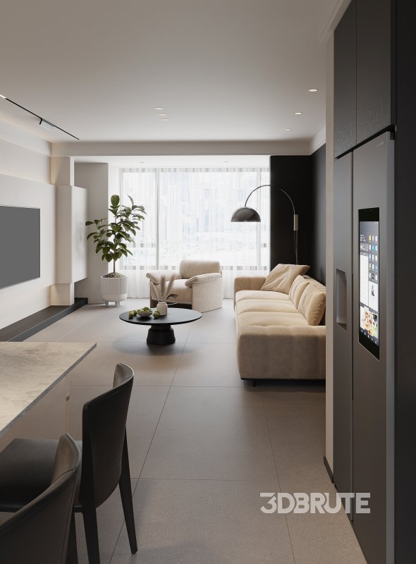 living room dining room Image 5