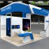3d model booth stall - Thumbnail 1