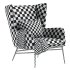 Kasen Belfast Navy Lounge Chair - Thumbnail 7