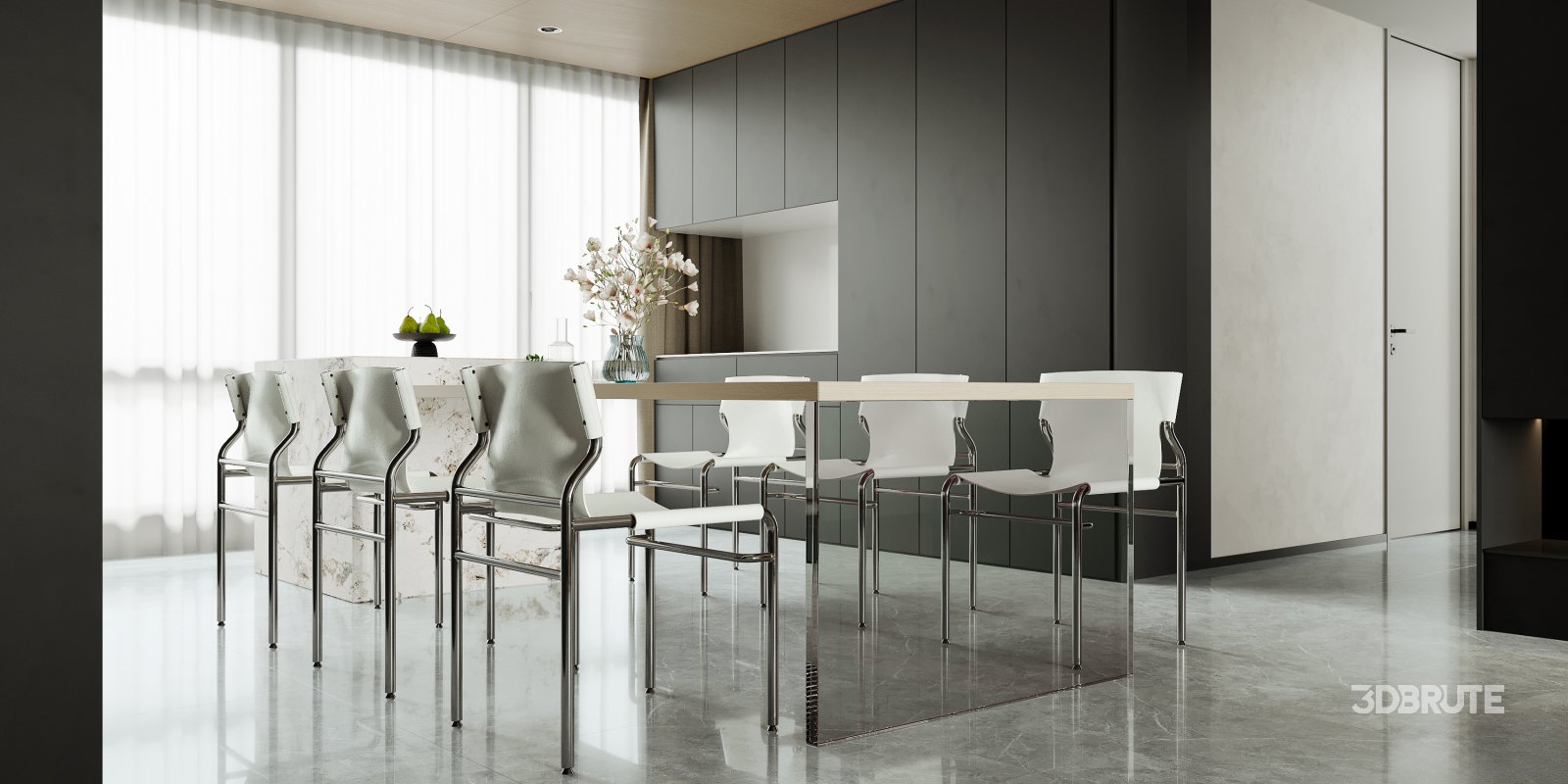 living room dining room Image 5