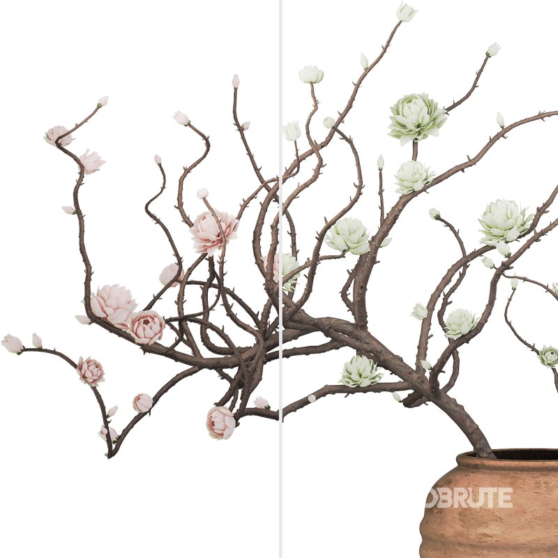 Plants Bouquet Vase 32 Image 3