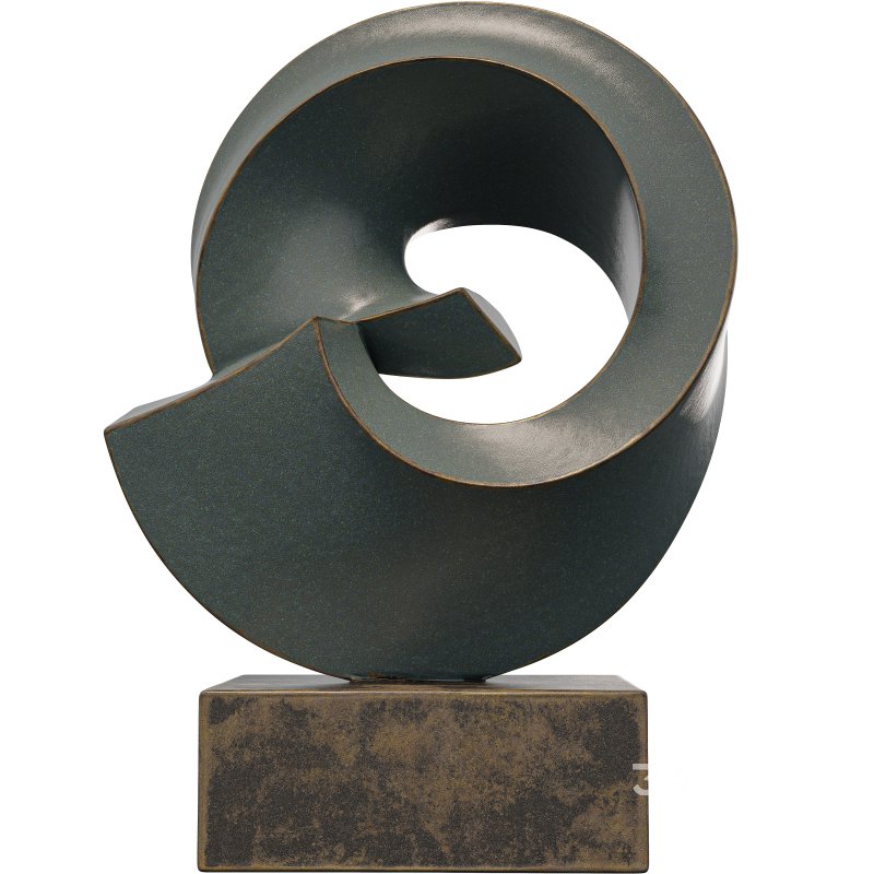 Infinity Loop Sculpture Modern Abstract Image 5
