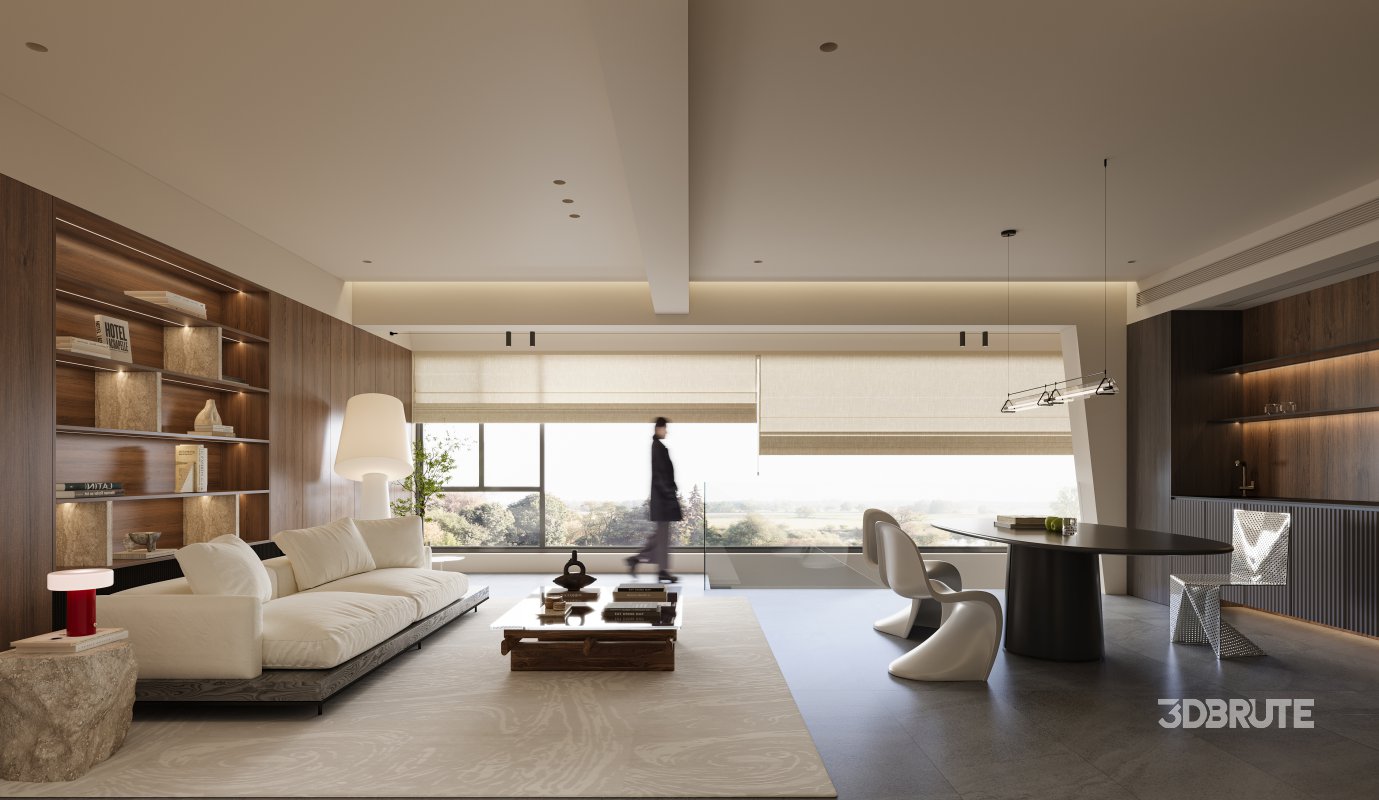 living room dining room Image 1