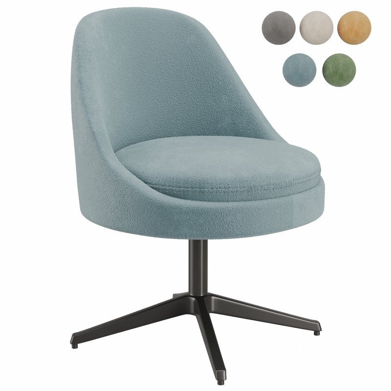 Cielo Desk Chair Alabaster Image 5