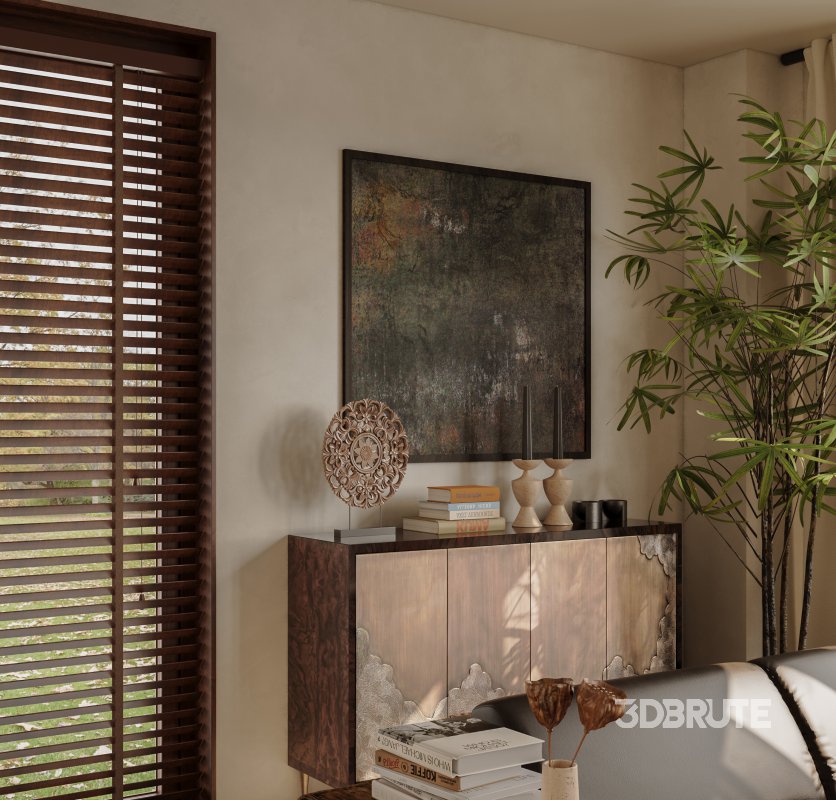 Wabi-sabi living room dining room bedroom Image 6