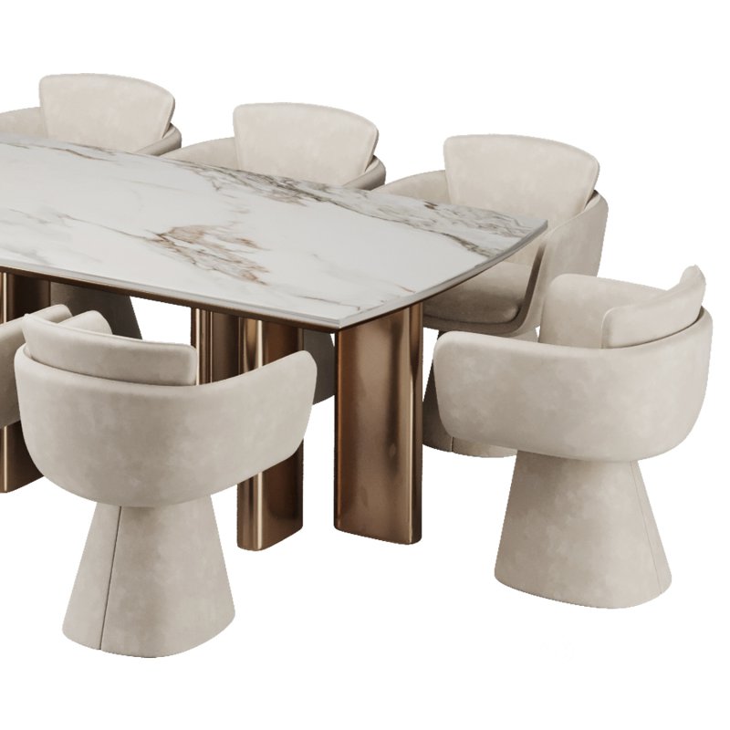 Dinning chair and table307 Image 6