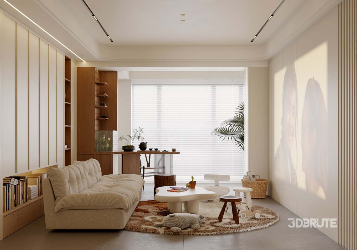 Eclectic living and dining room Image 2