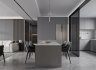 Modern living room and dining room interior scene - Thumbnail 3