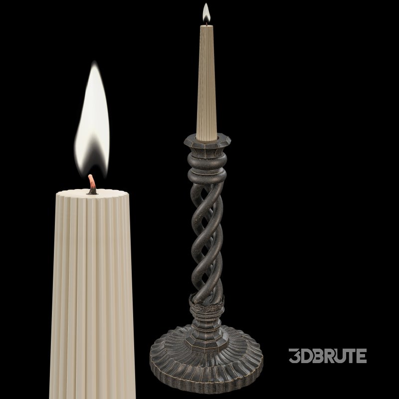 decorative candlestick holder Image 6