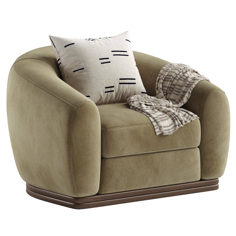 Marlowe Grey Lounge Chair Image 2