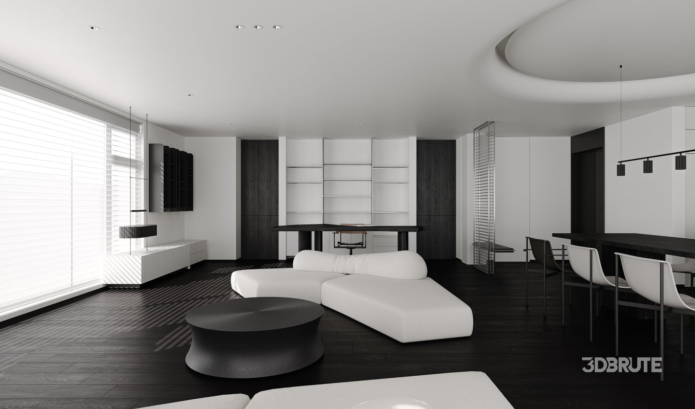 living room dining room Image 1