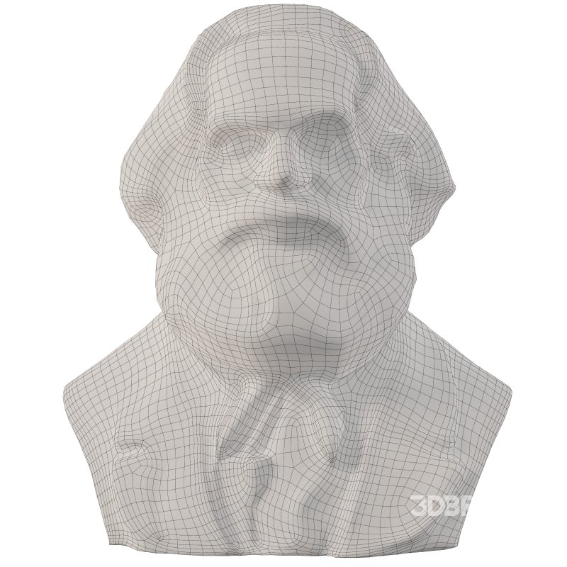 Stone Karl_Max_Statue Image 5